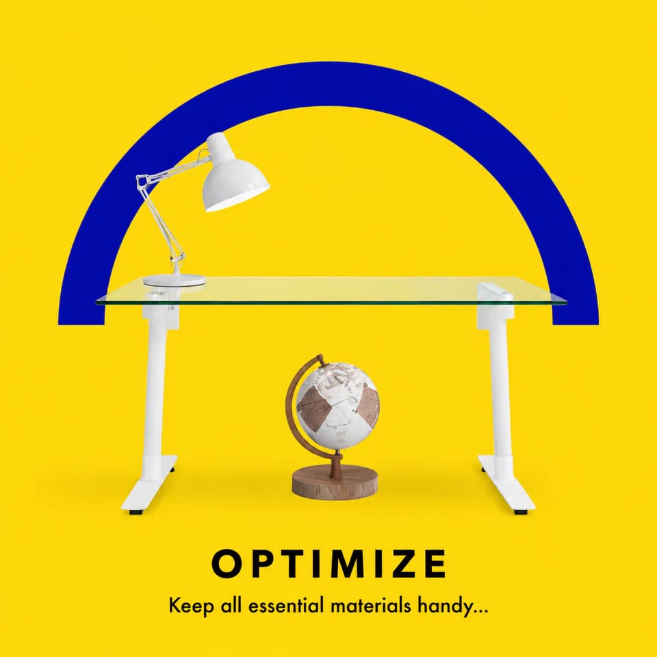 Editorial desk representing content optimization for SEO